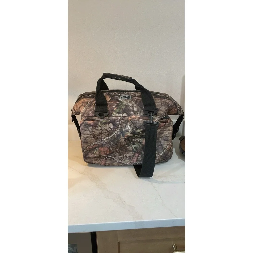 AO Coolers Canvas Insulated Bag Soft Sided 24 Can Camo Mossy Oak 26